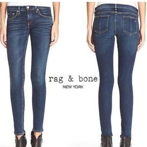 Rag & Bone Women's High Rise Skinny Jeans In Bedford‎ Size 23